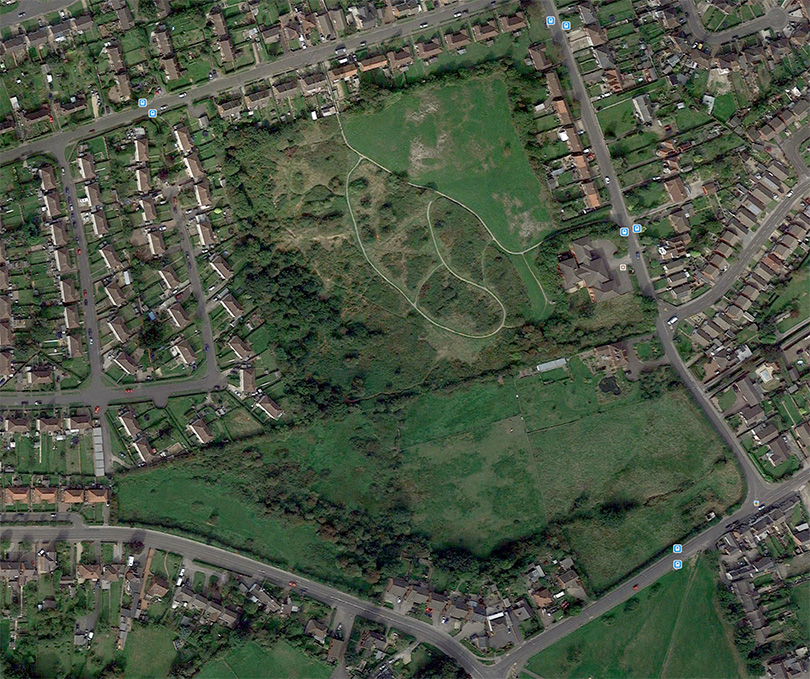 Google map of Selston Common - 14/09/16